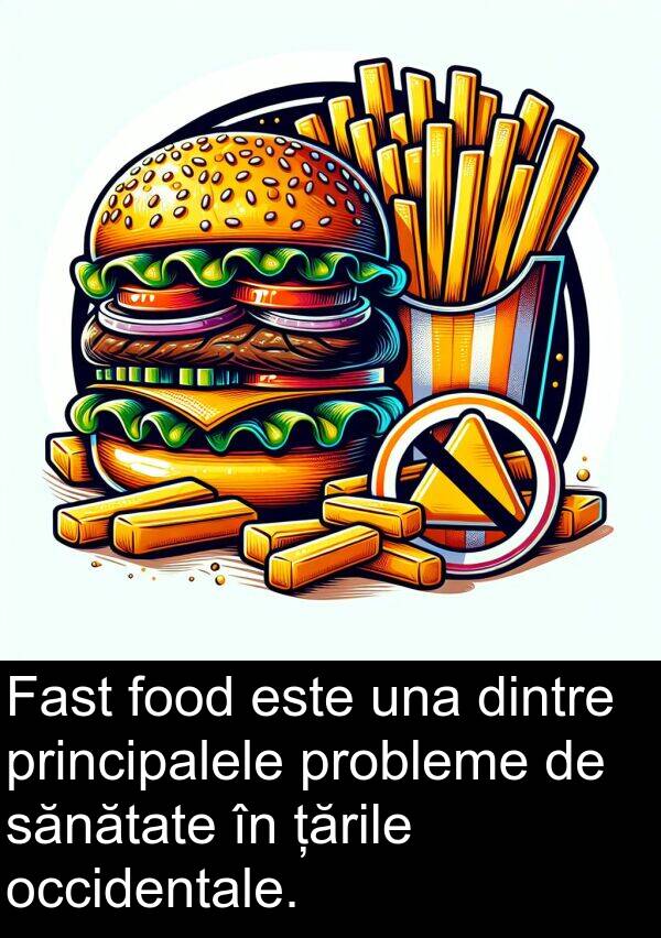 țările: Fast food este una dintre principalele probleme de sănătate în țările occidentale.