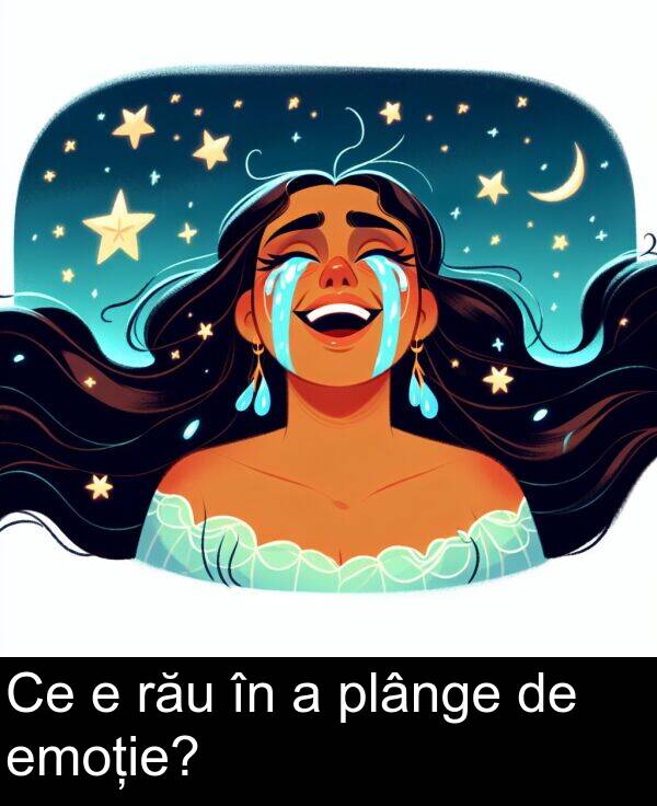 plânge: Ce e rău în a plânge de emoție?