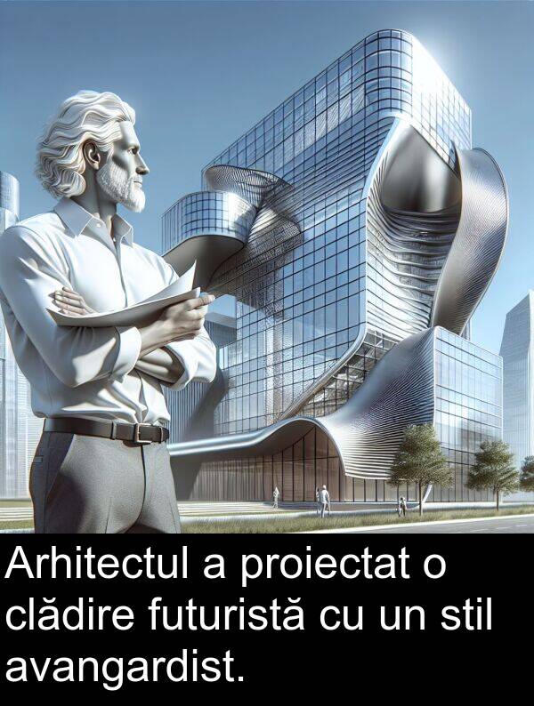 avangardist: Arhitectul a proiectat o clădire futuristă cu un stil avangardist.