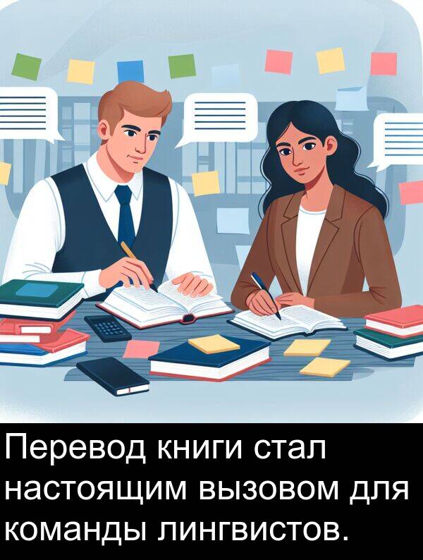 книги: Перевод книги стал настоящим вызовом для команды лингвистов.