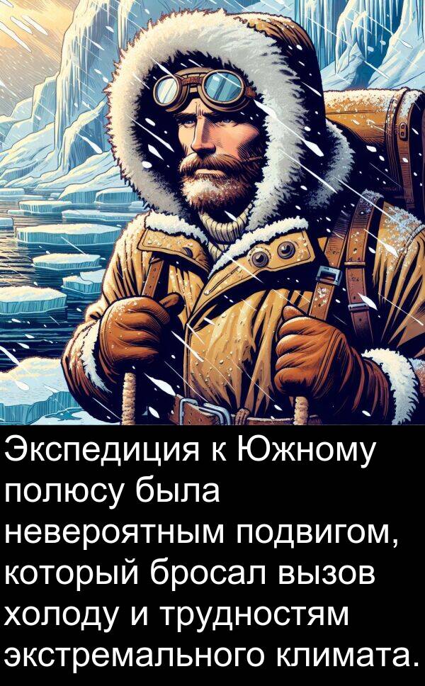 климата: Экспедиция к Южному полюсу была невероятным подвигом, который бросал вызов холоду и трудностям экстремального климата.