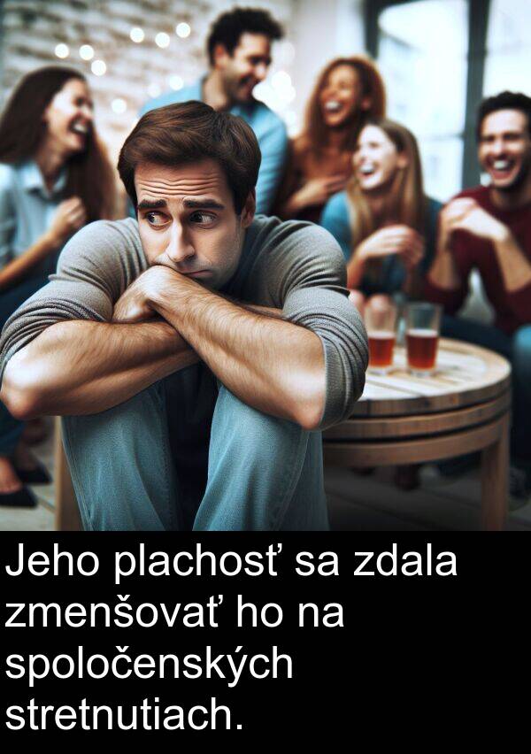 spoločenských: Jeho plachosť sa zdala zmenšovať ho na spoločenských stretnutiach.