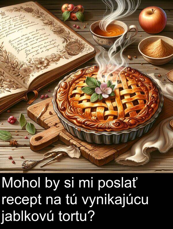 jablkovú: Mohol by si mi poslať recept na tú vynikajúcu jablkovú tortu?