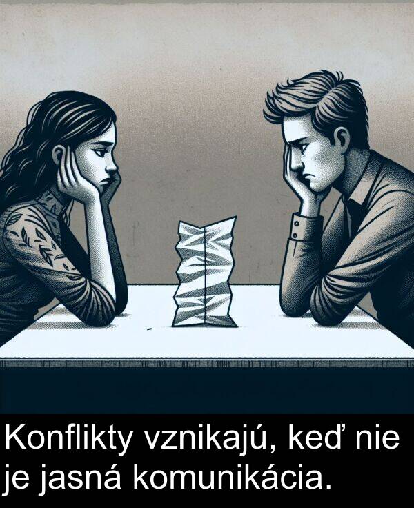 jasná: Konflikty vznikajú, keď nie je jasná komunikácia.