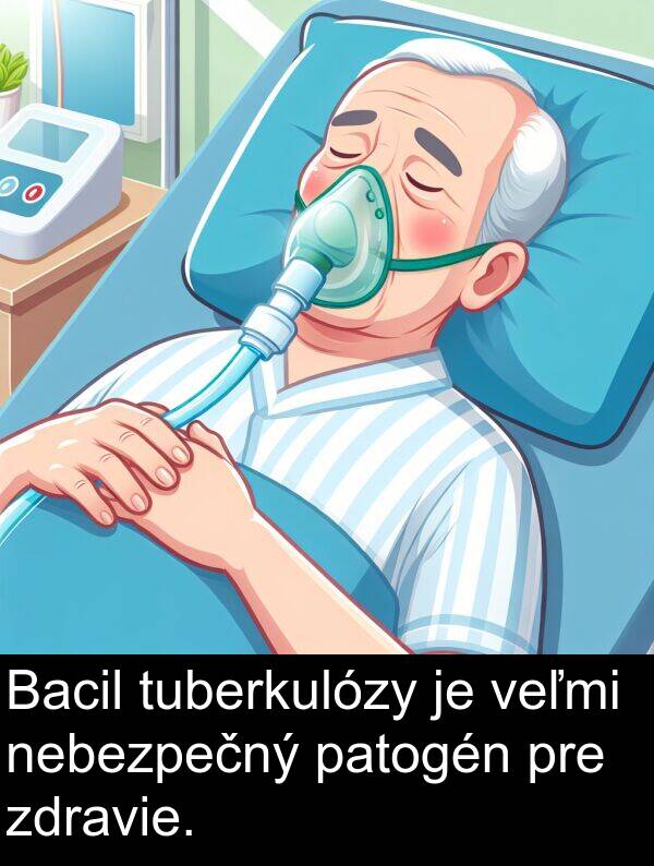 nebezpečný: Bacil tuberkulózy je veľmi nebezpečný patogén pre zdravie.