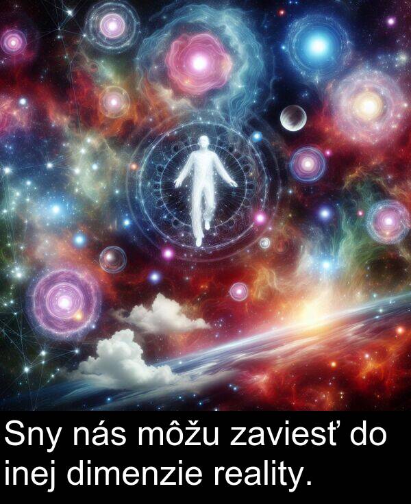 dimenzie: Sny nás môžu zaviesť do inej dimenzie reality.