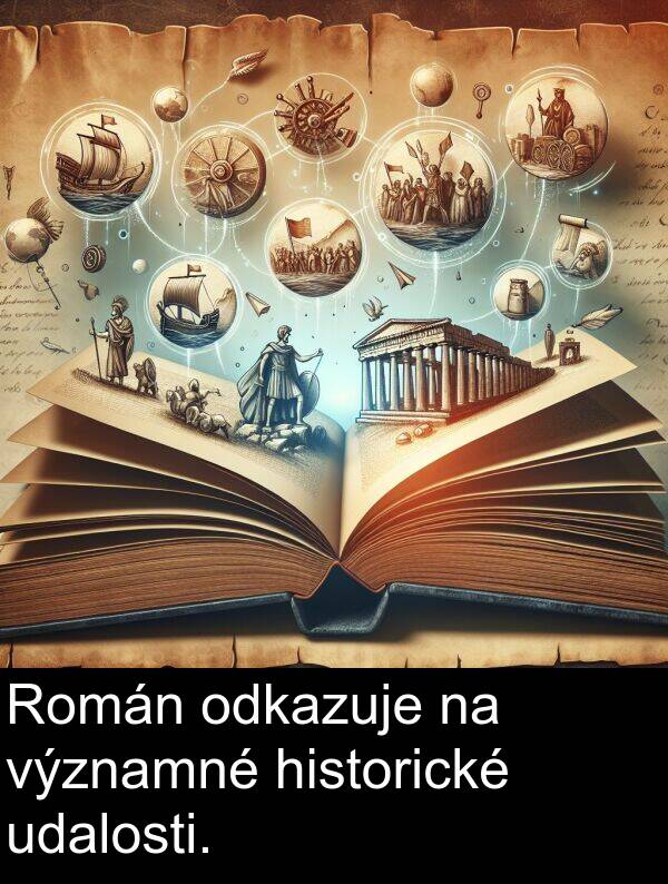 historické: Román odkazuje na významné historické udalosti.