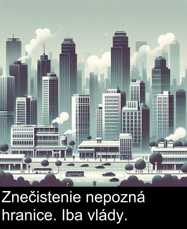 vlády: Znečistenie nepozná hranice. Iba vlády.