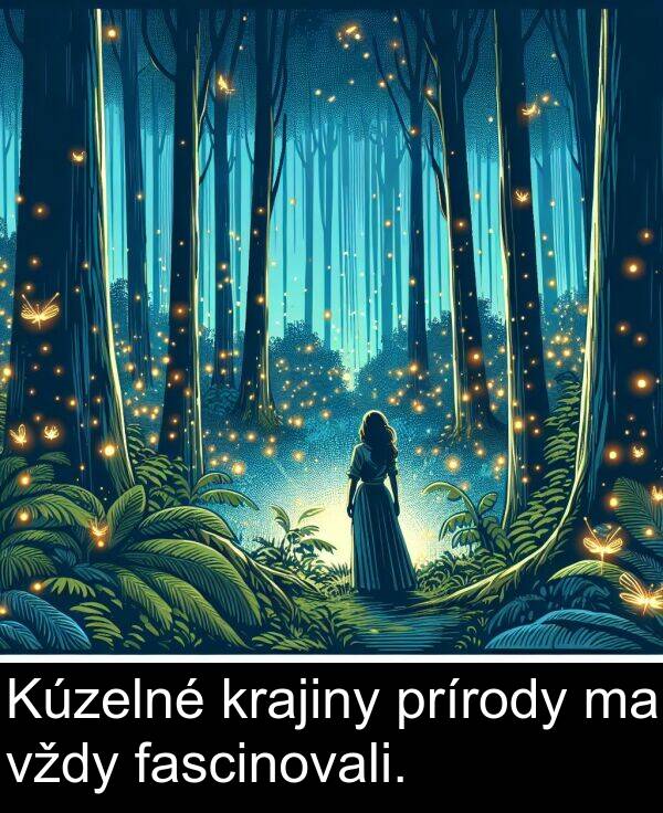 krajiny: Kúzelné krajiny prírody ma vždy fascinovali.