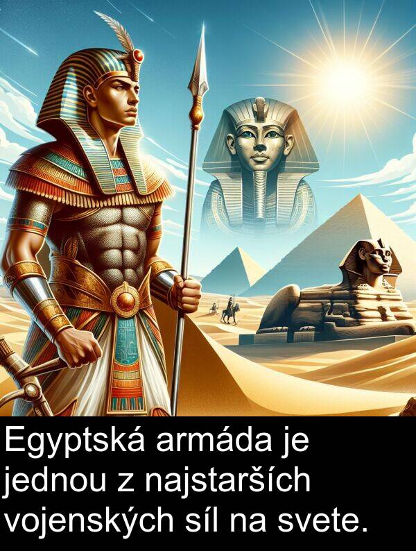 svete: Egyptská armáda je jednou z najstarších vojenských síl na svete.