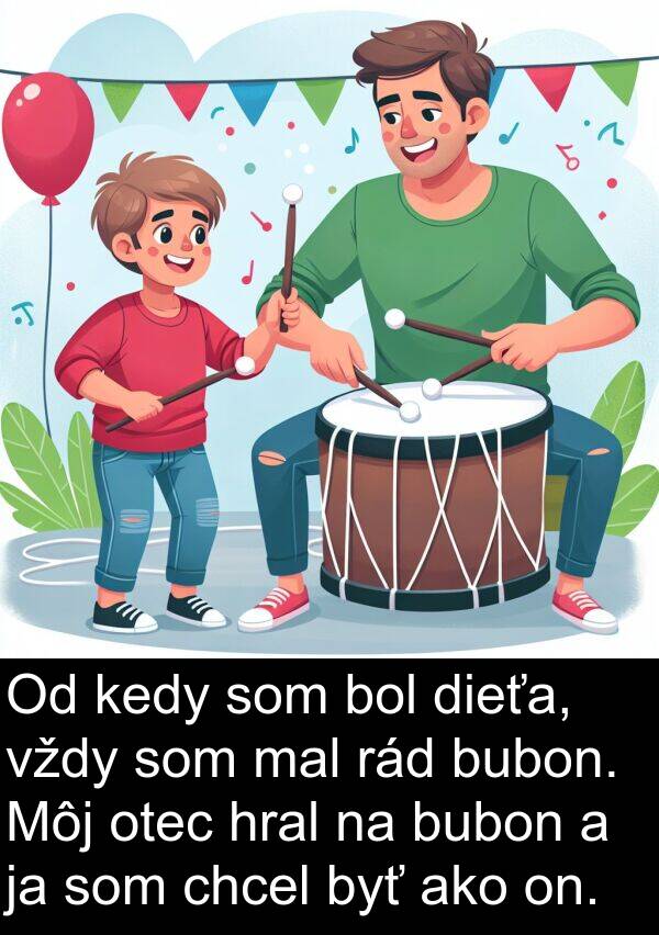 rád: Od kedy som bol dieťa, vždy som mal rád bubon. Môj otec hral na bubon a ja som chcel byť ako on.