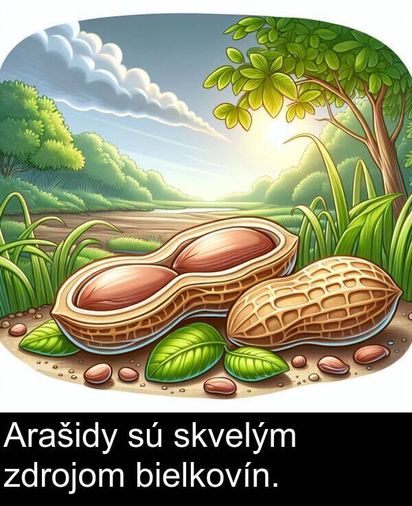 skvelým: Arašidy sú skvelým zdrojom bielkovín.