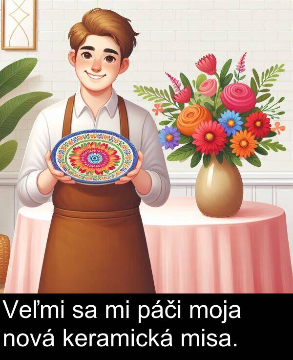 moja: Veľmi sa mi páči moja nová keramická misa.