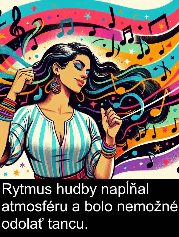 nemožné: Rytmus hudby napĺňal atmosféru a bolo nemožné odolať tancu.