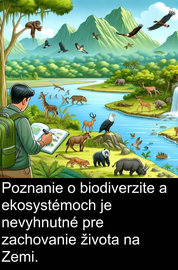 biodiverzite: Poznanie o biodiverzite a ekosystémoch je nevyhnutné pre zachovanie života na Zemi.