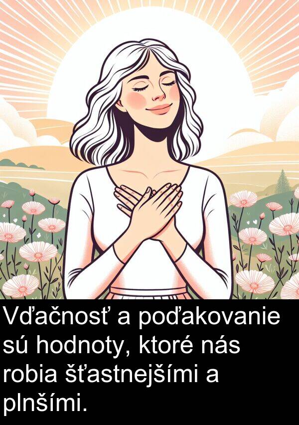 robia: Vďačnosť a poďakovanie sú hodnoty, ktoré nás robia šťastnejšími a plnšími.