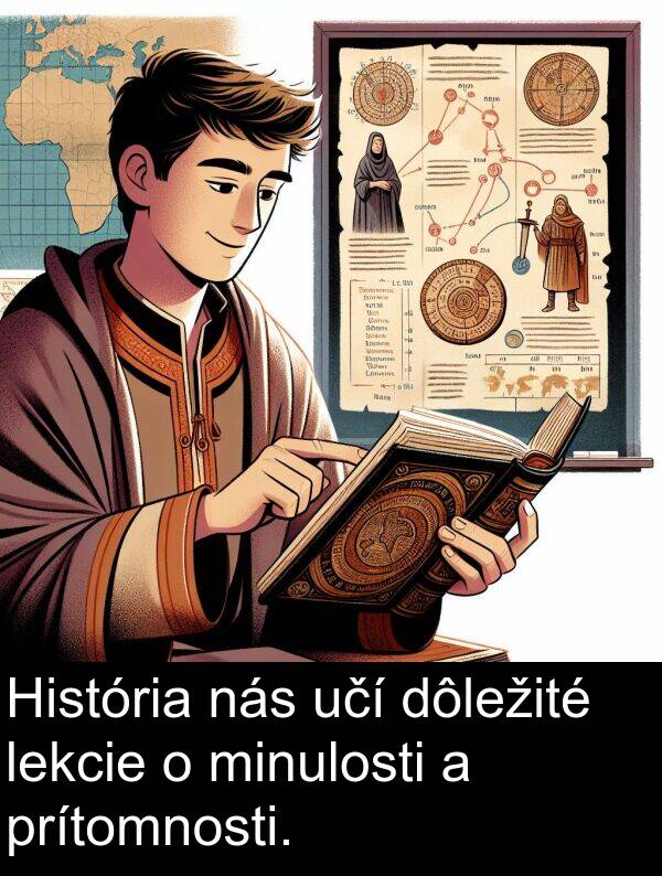 lekcie: História nás učí dôležité lekcie o minulosti a prítomnosti.