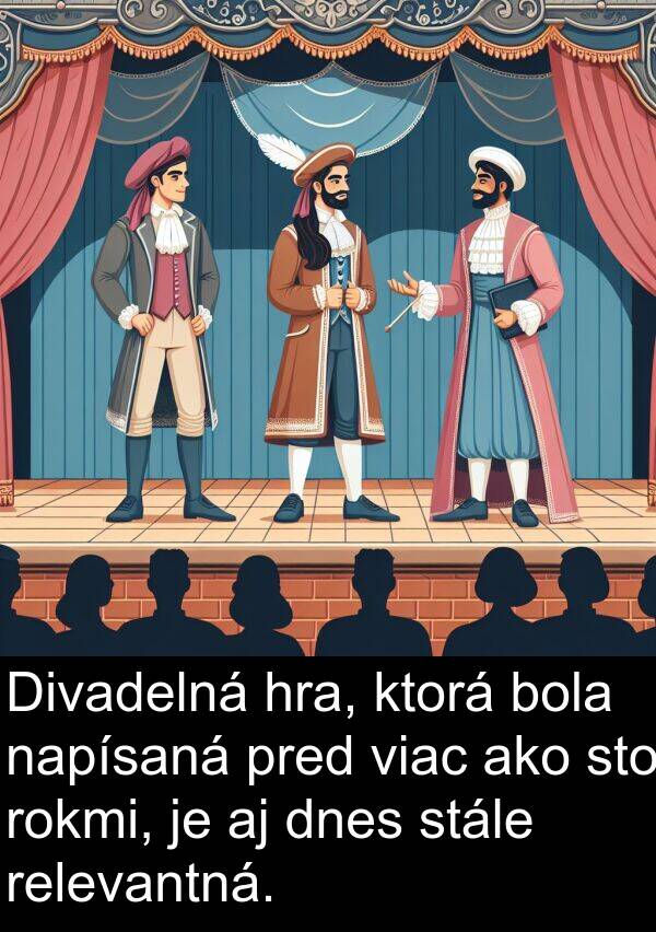 hra: Divadelná hra, ktorá bola napísaná pred viac ako sto rokmi, je aj dnes stále relevantná.