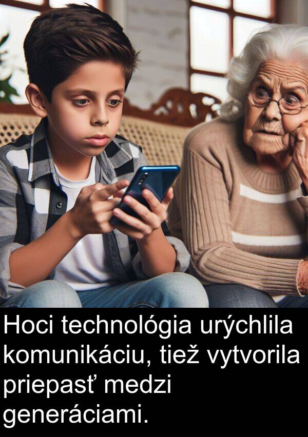 vytvorila: Hoci technológia urýchlila komunikáciu, tiež vytvorila priepasť medzi generáciami.