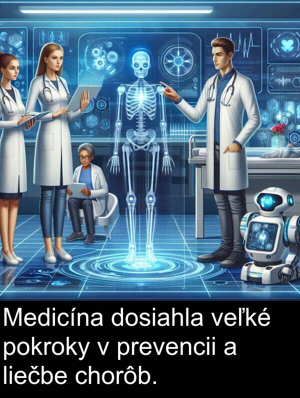 liečbe: Medicína dosiahla veľké pokroky v prevencii a liečbe chorôb.