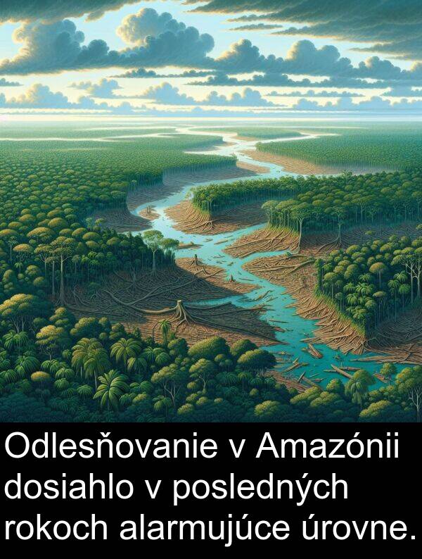dosiahlo: Odlesňovanie v Amazónii dosiahlo v posledných rokoch alarmujúce úrovne.