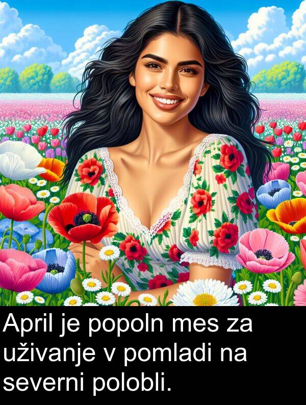 polobli: April je popoln mes za uživanje v pomladi na severni polobli.