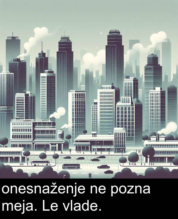 onesnaženje: onesnaženje ne pozna meja. Le vlade.