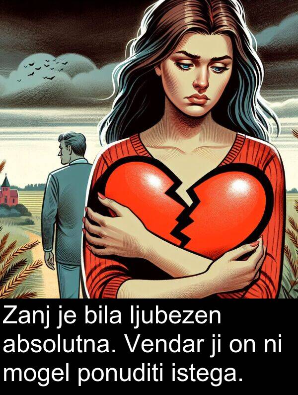 mogel: Zanj je bila ljubezen absolutna. Vendar ji on ni mogel ponuditi istega.
