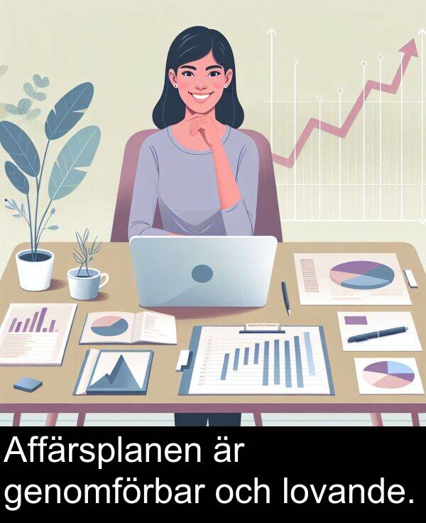och: Affärsplanen är genomförbar och lovande.