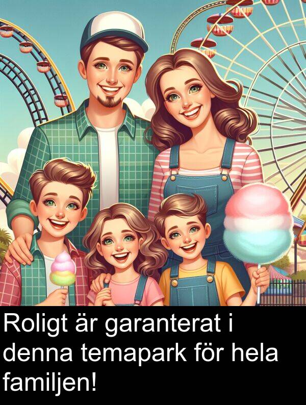 familjen: Roligt är garanterat i denna temapark för hela familjen!