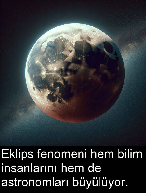 bilim: Eklips fenomeni hem bilim insanlarını hem de astronomları büyülüyor.