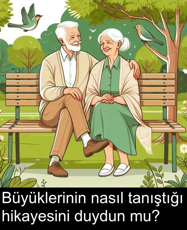 nasıl: Büyüklerinin nasıl tanıştığı hikayesini duydun mu?
