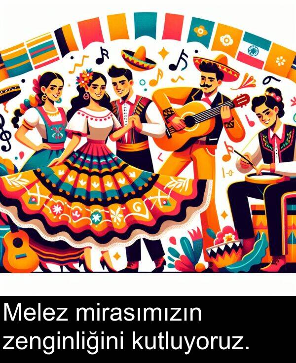 zenginliğini: Melez mirasımızın zenginliğini kutluyoruz.