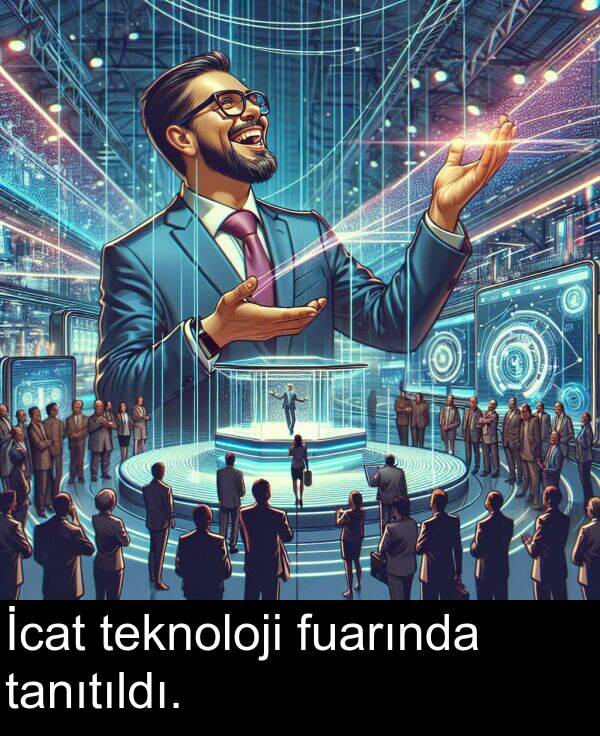 fuarında: İcat teknoloji fuarında tanıtıldı.