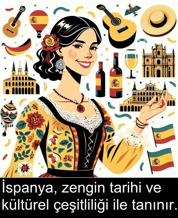 ile: İspanya, zengin tarihi ve kültürel çeşitliliği ile tanınır.