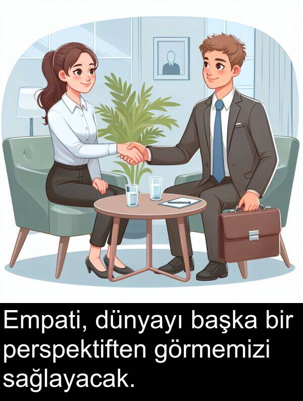 perspektiften: Empati, dünyayı başka bir perspektiften görmemizi sağlayacak.