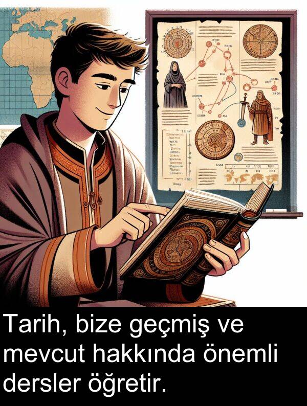 geçmiş: Tarih, bize geçmiş ve mevcut hakkında önemli dersler öğretir.