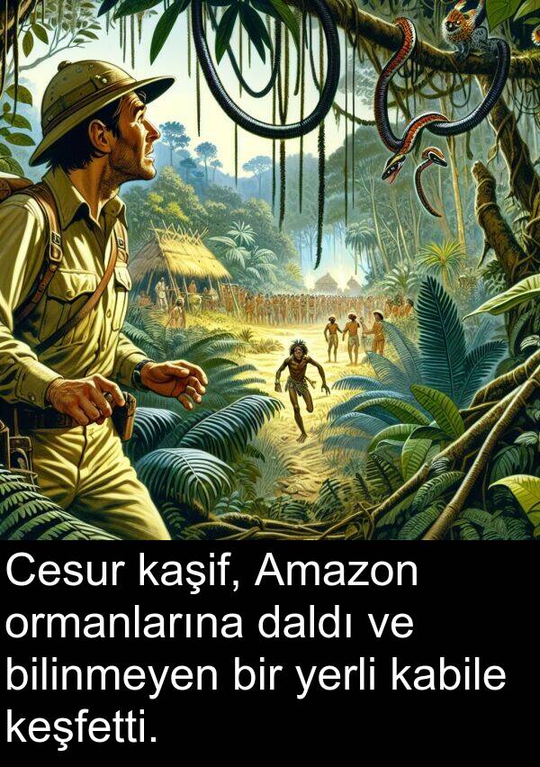 kabile: Cesur kaşif, Amazon ormanlarına daldı ve bilinmeyen bir yerli kabile keşfetti.