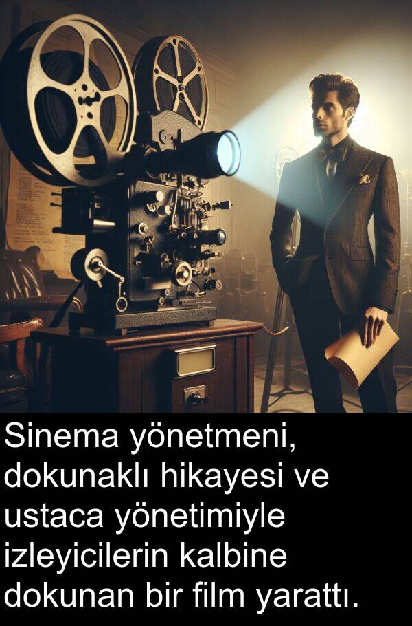 ustaca: Sinema yönetmeni, dokunaklı hikayesi ve ustaca yönetimiyle izleyicilerin kalbine dokunan bir film yarattı.