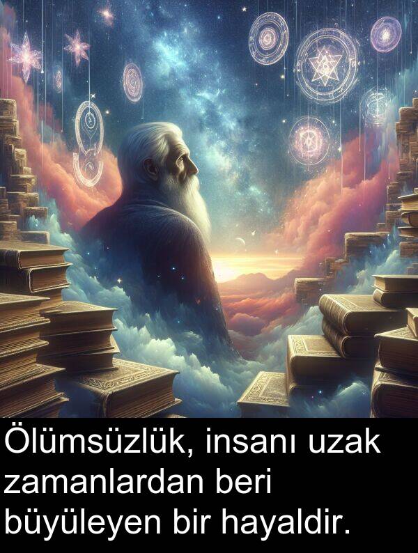 insanı: Ölümsüzlük, insanı uzak zamanlardan beri büyüleyen bir hayaldir.