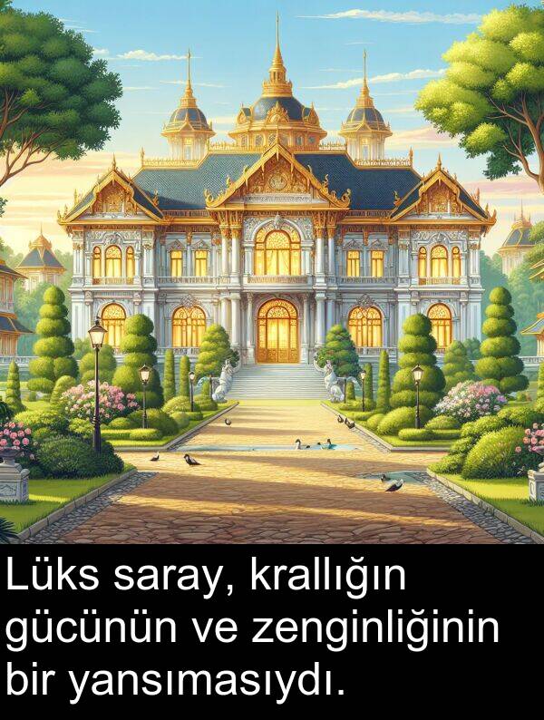 saray: Lüks saray, krallığın gücünün ve zenginliğinin bir yansımasıydı.