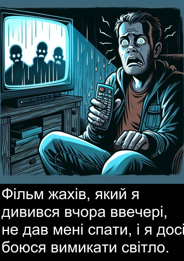 дивився: Фільм жахів, який я дивився вчора ввечері, не дав мені спати, і я досі боюся вимикати світло.