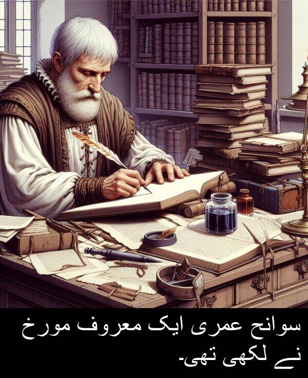 عمری: سوانح عمری ایک معروف مورخ نے لکھی تھی۔