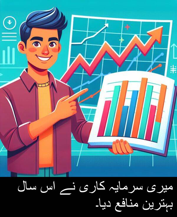 منافع: میری سرمایہ کاری نے اس سال بہترین منافع دیا۔