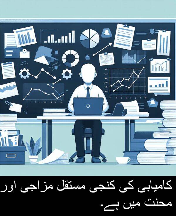 مستقل: کامیابی کی کنجی مستقل مزاجی اور محنت میں ہے۔