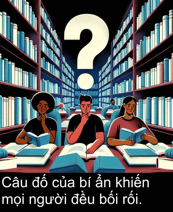 bối: Câu đố của bí ẩn khiến mọi người đều bối rối.