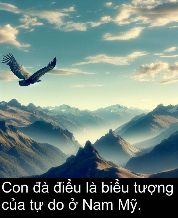 điểu: Con đà điểu là biểu tượng của tự do ở Nam Mỹ.