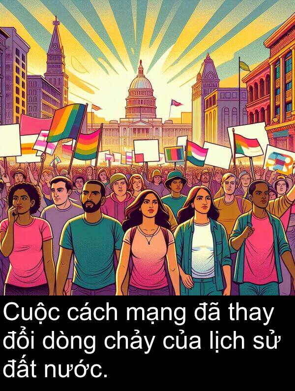 đất: Cuộc cách mạng đã thay đổi dòng chảy của lịch sử đất nước.