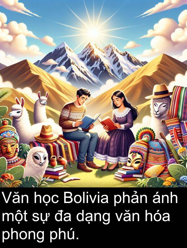 dạng: Văn học Bolivia phản ánh một sự đa dạng văn hóa phong phú.