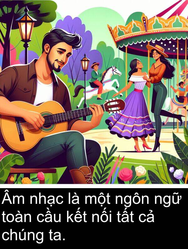 nhạc: Âm nhạc là một ngôn ngữ toàn cầu kết nối tất cả chúng ta.